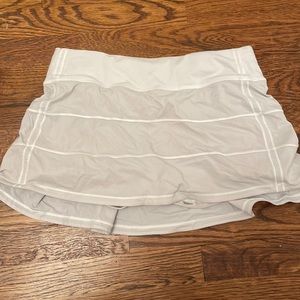 White Lululemon Skirt